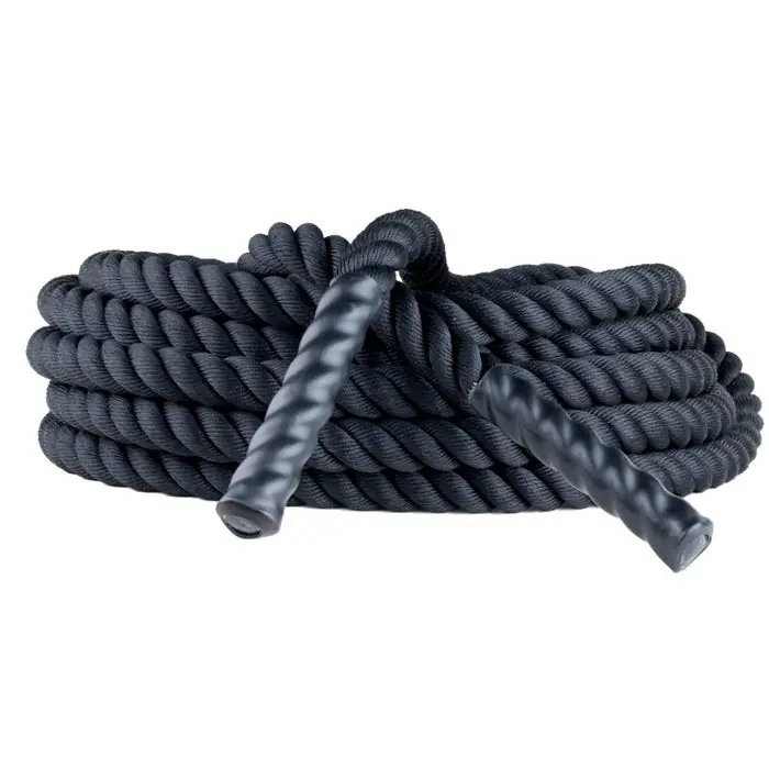 Shop Now Champion Sports Rhino Poly Training Rope, 1-1/2 Inches x 30 Feet, Black